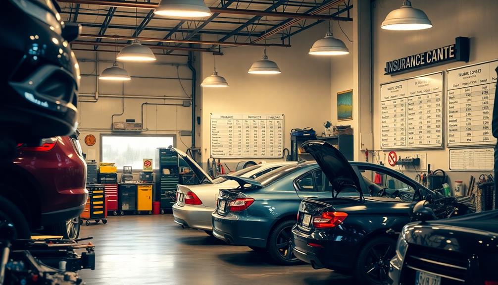 automotive repair insurance pricing