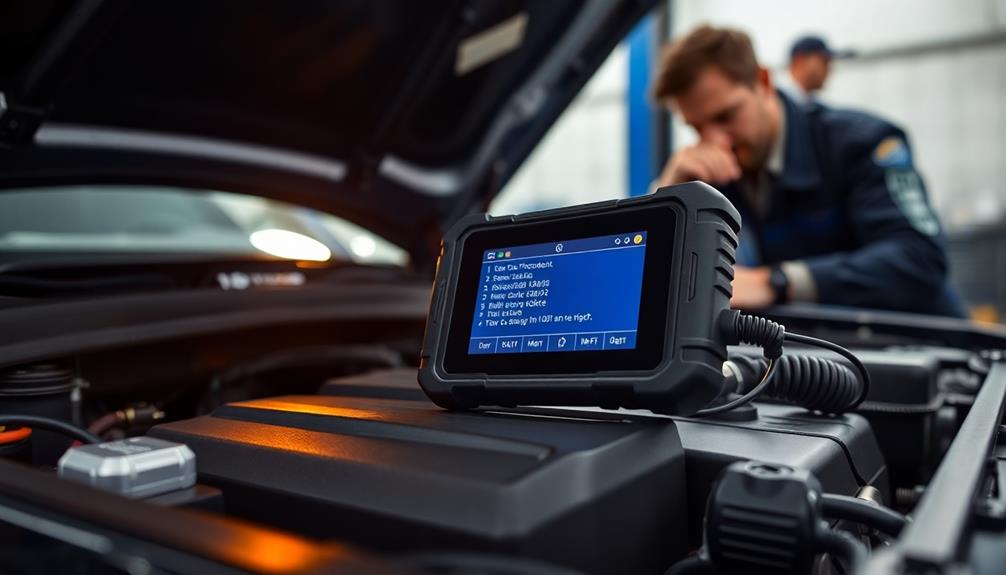 preemptive auto diagnostic scanner