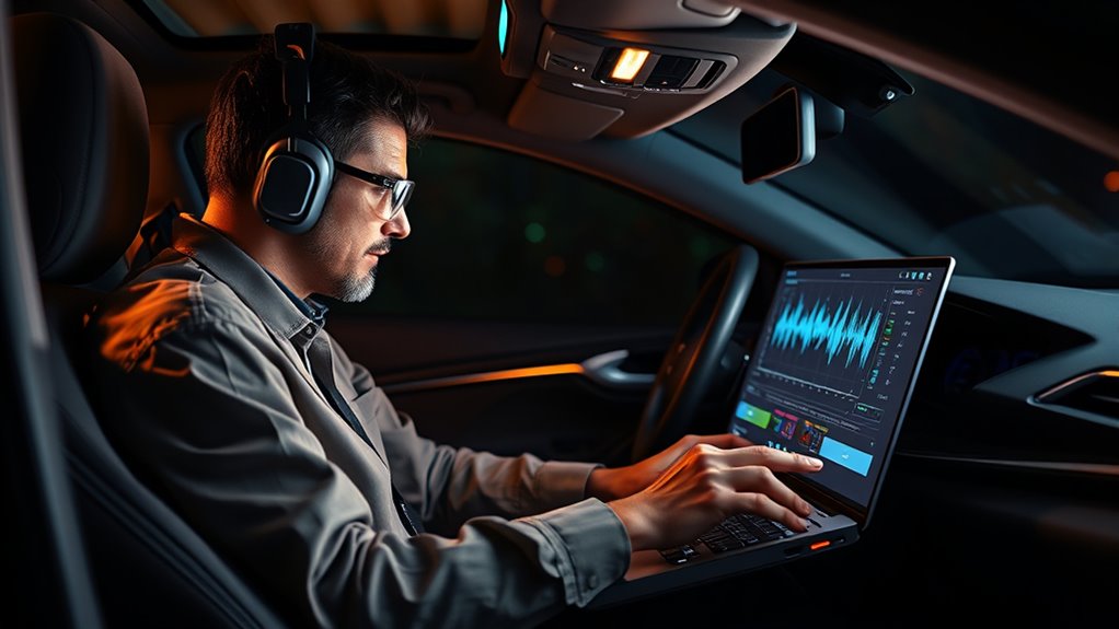 Analyzing vehicle noise sources
