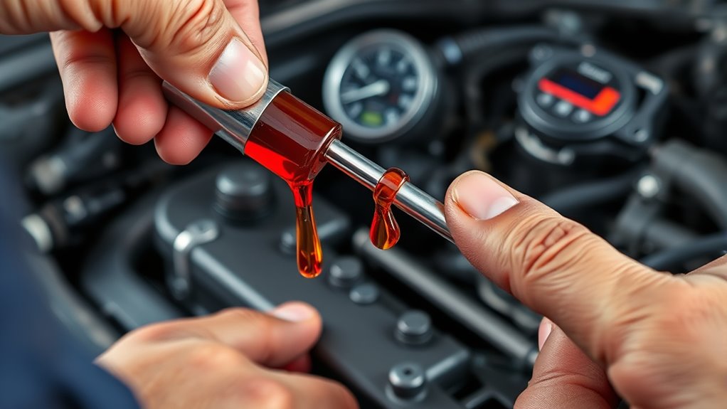 Überprüfen Sie regelmäßig das Getriebeöl