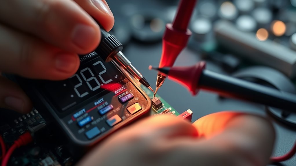 Diagnose von ECC-Problemen mit einem Multimeter