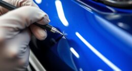 professionelle kleine Stoßstangenkratzer-Reparatur