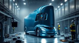 Selbstfahrende LKW-Reparaturprobleme