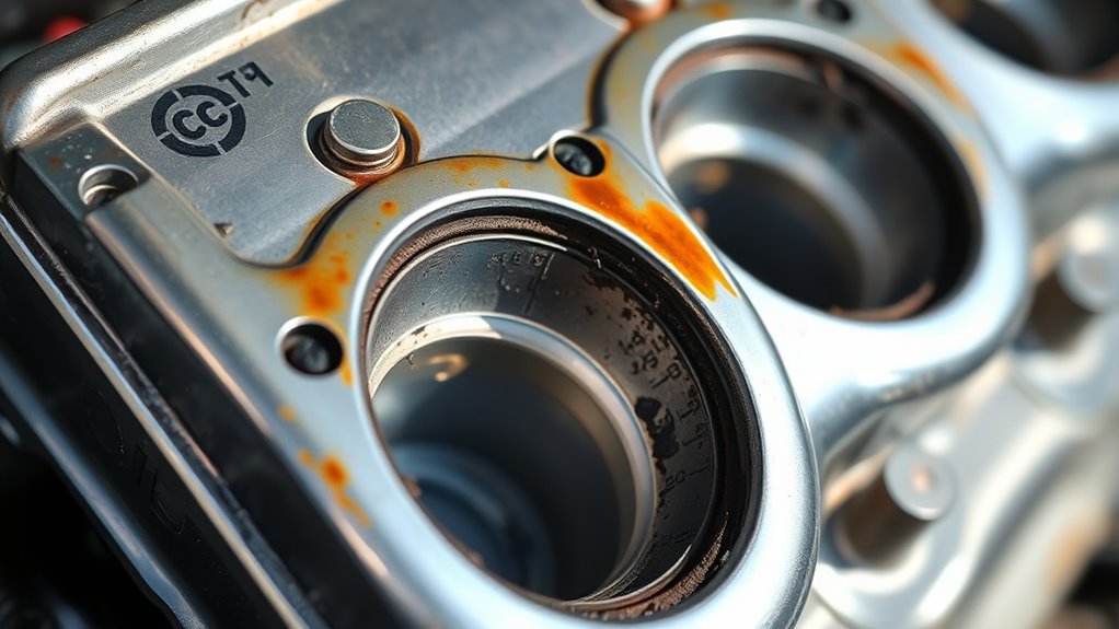 Anzeichen für eine Kopfhauben-Dichtungsausfall