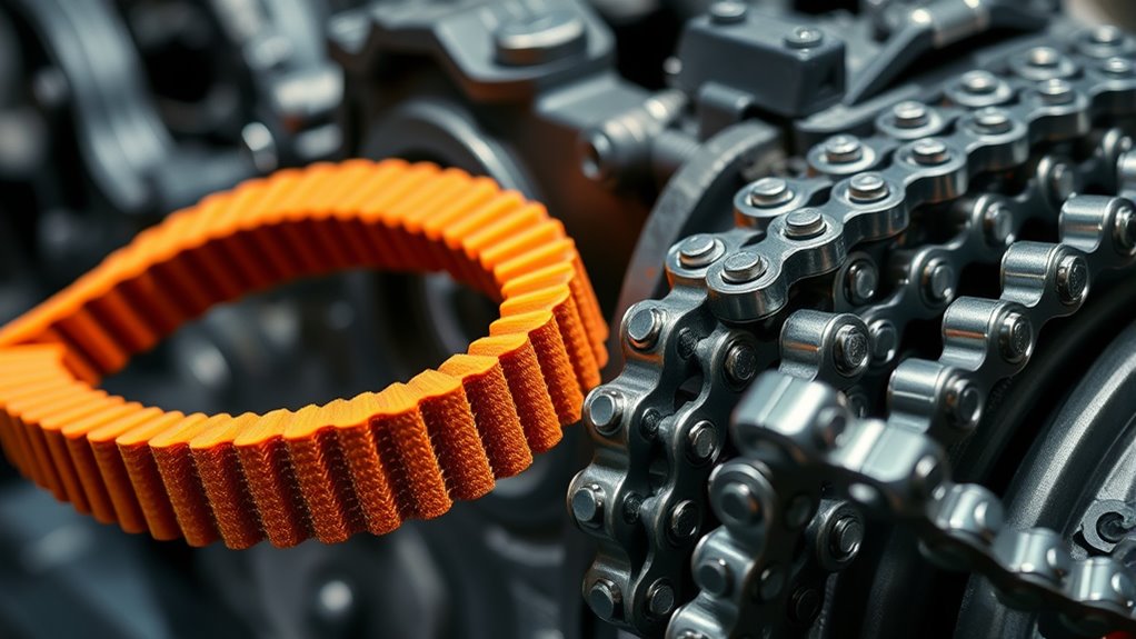 Zeitenriemen versus Steuerkette