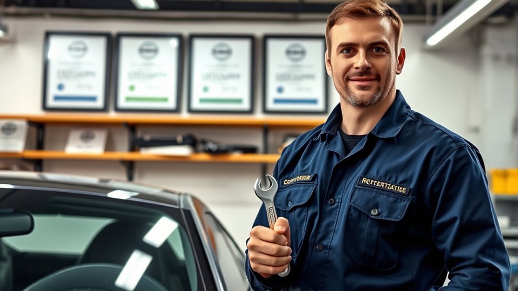 zuverlässige Mechanikerzertifizierungen