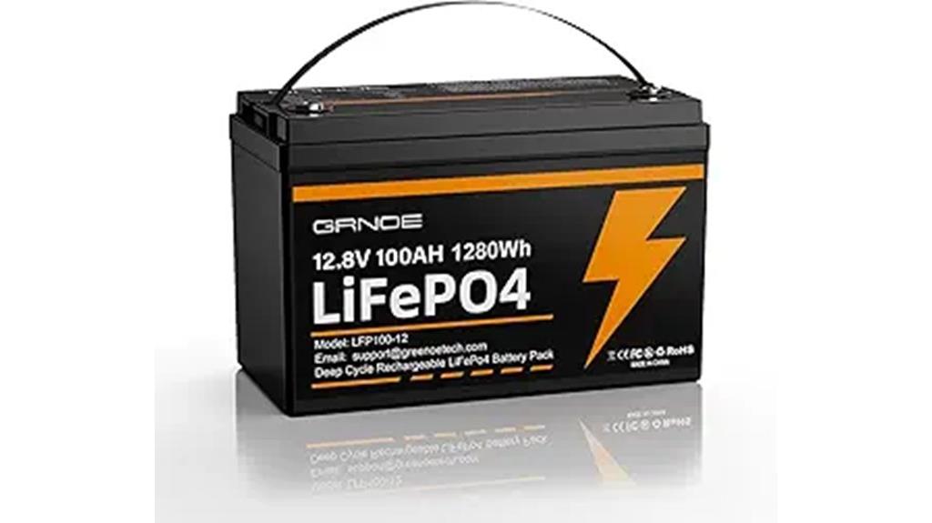 12v 100ah lifepo4 battery