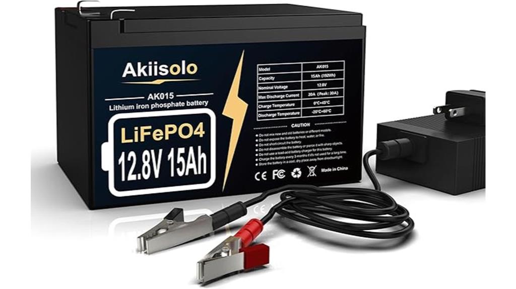 12v 15ah lifepo4 battery