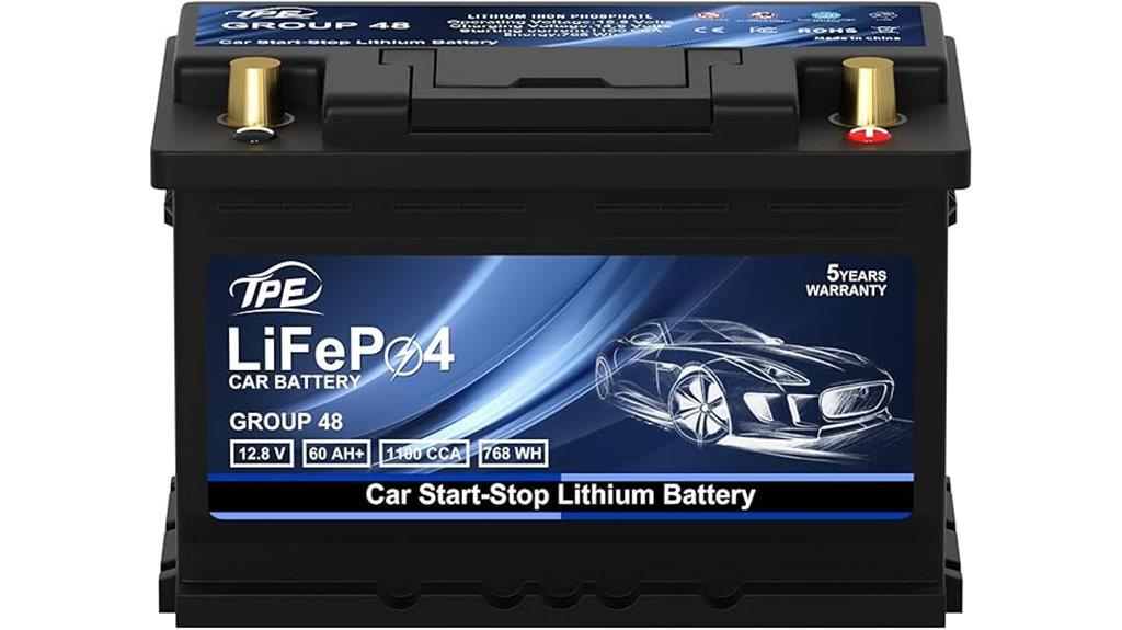 12v 60ah lithium battery