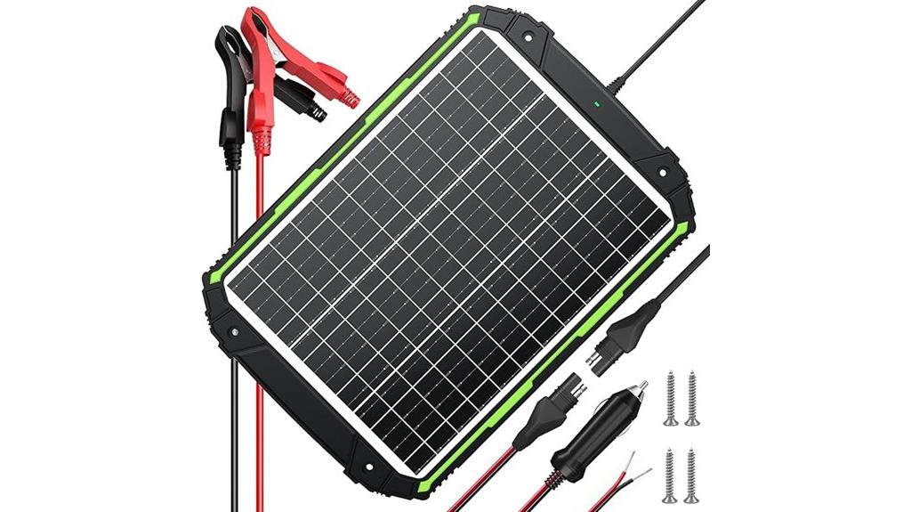 12v solar battery charger