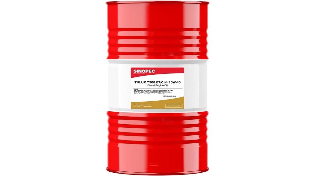 15w40 diesel oil drum