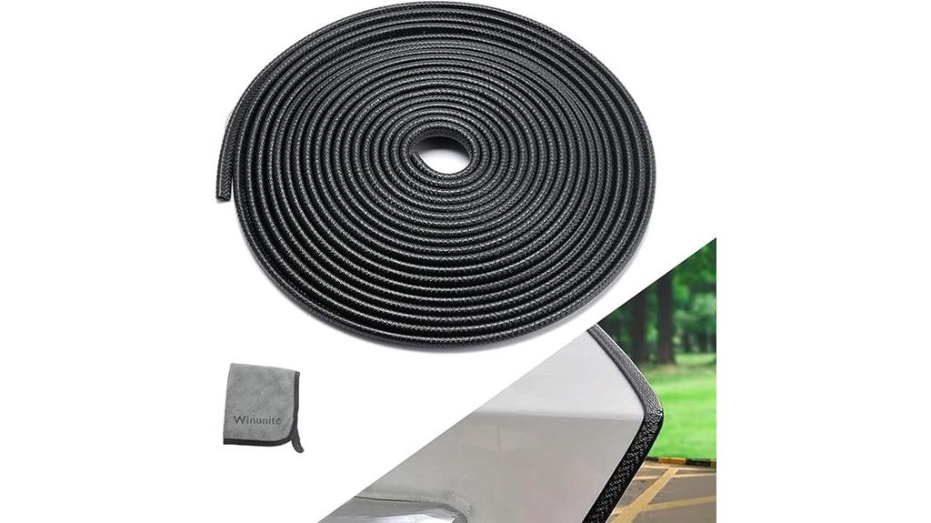 16 4ft black car door guards