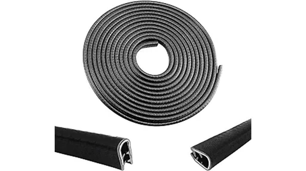 33 foot black door guards