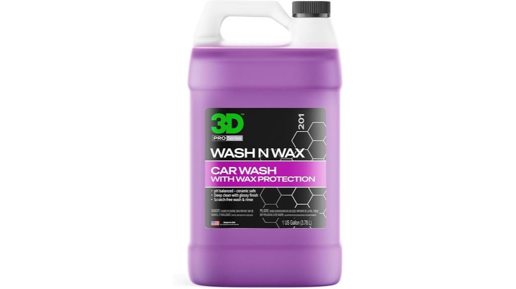 3d wash and wax