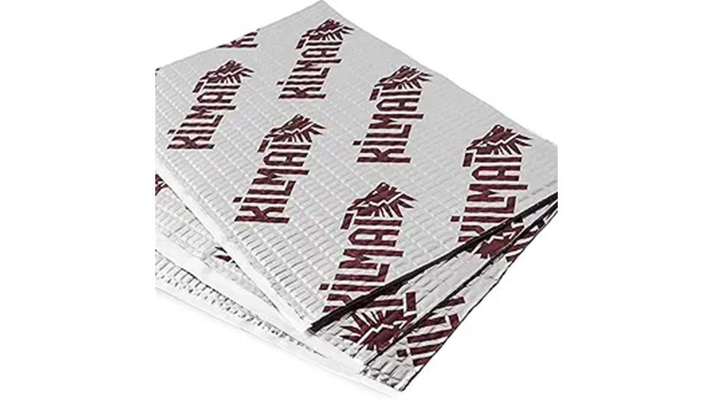 80 mil sound deadening mat