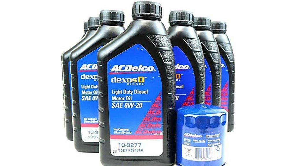 ac delco oil kit