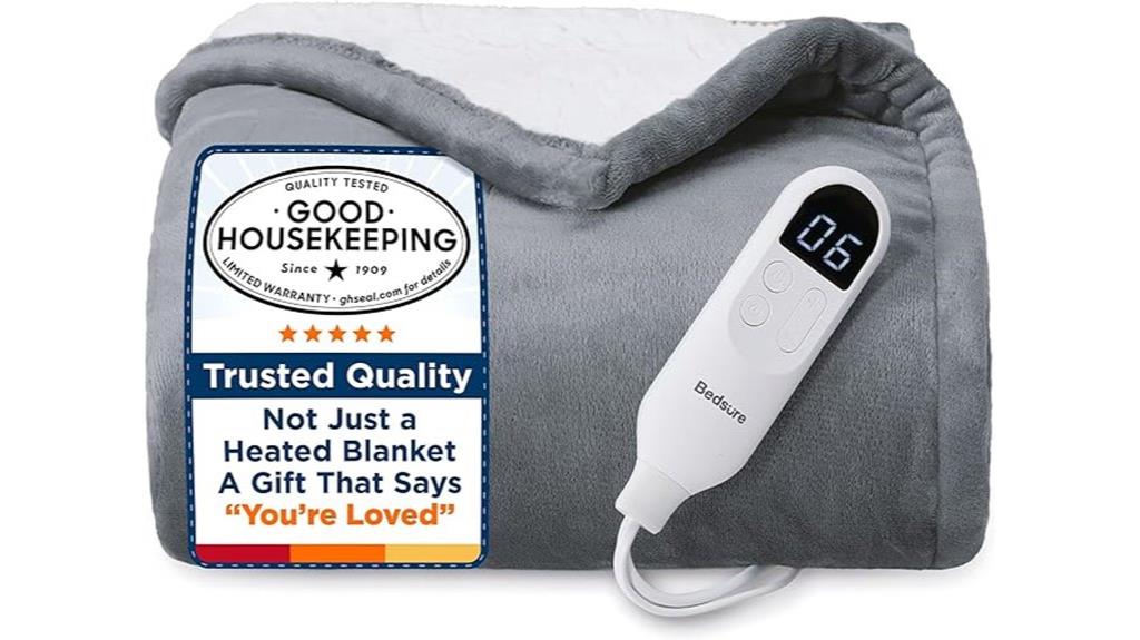 adjustable heated blanket