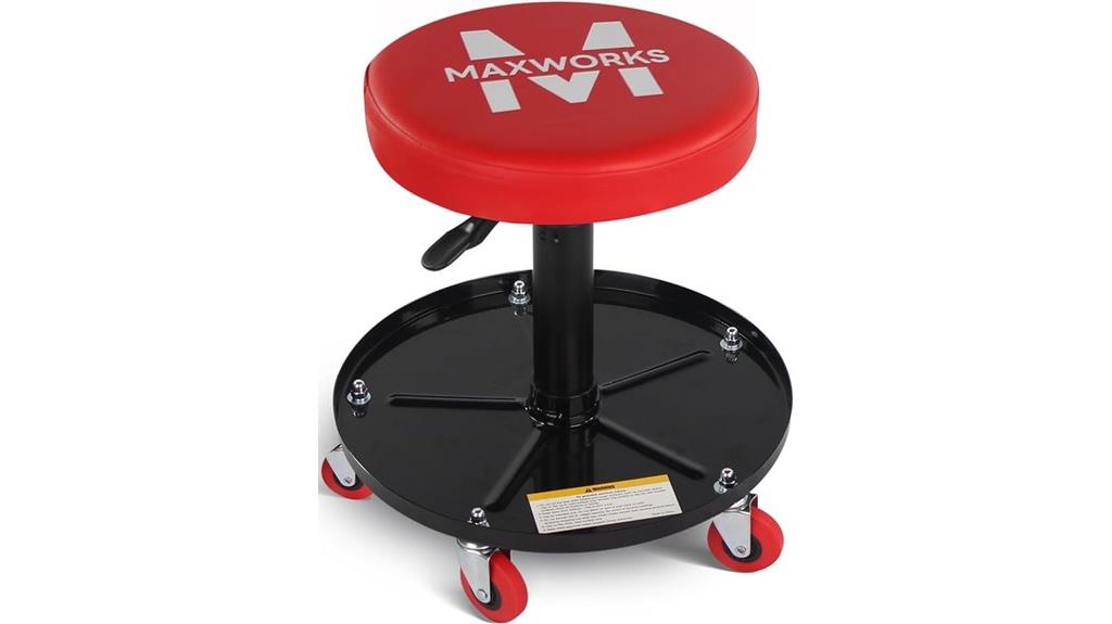 adjustable pneumatic roller seat