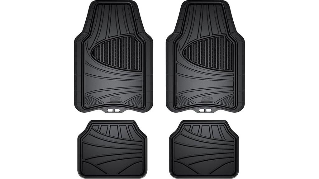 all weather floor mat set