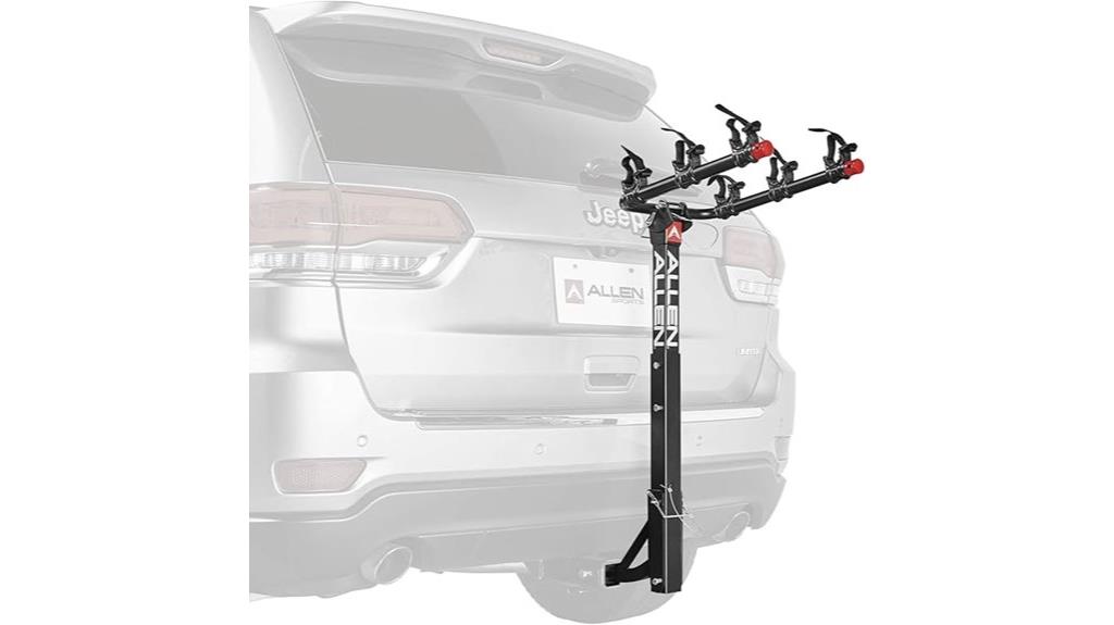 allen 3 bike hitch rack
