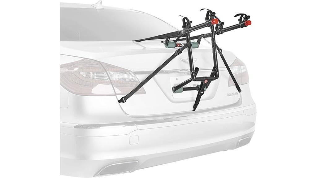 allen sports 2 bike trunk rack