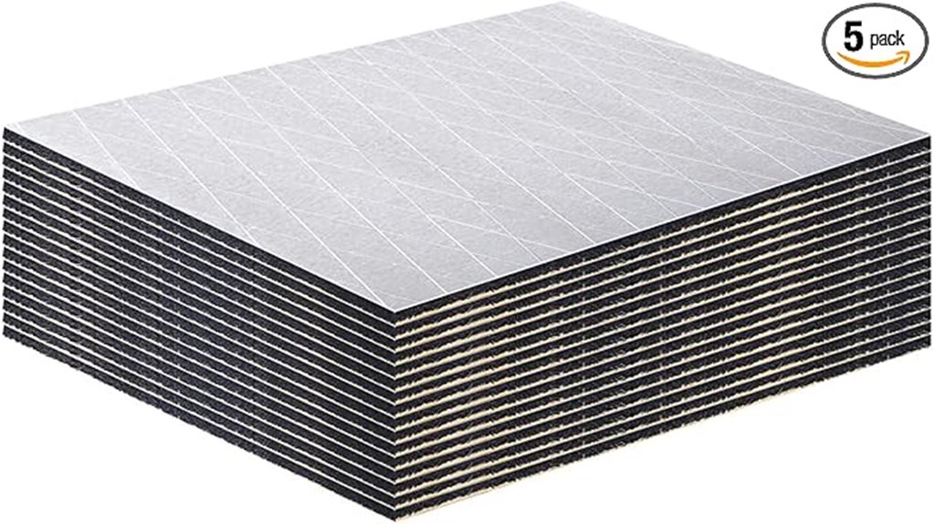 aluminum foil soundproof sheets