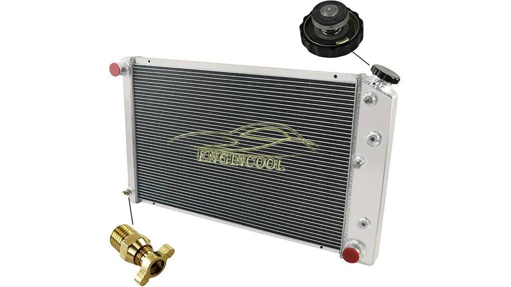 aluminum radiator for chevy