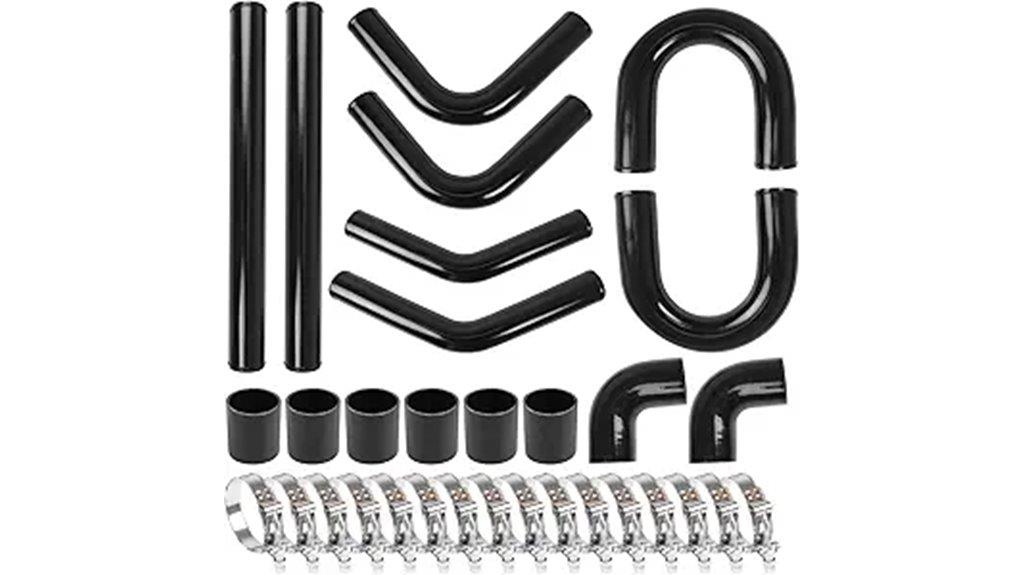 aluminum turbo intercooler kit