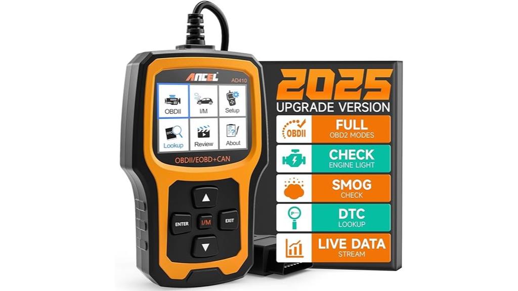 ancel ad410 vehicle scanner