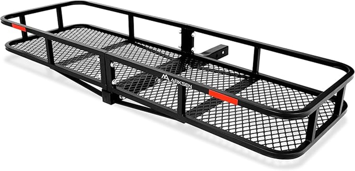 arksen heavy duty cargo rack