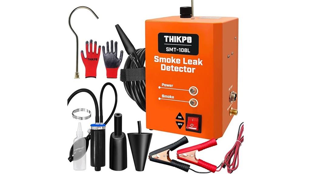 automotive smoke machine with pump