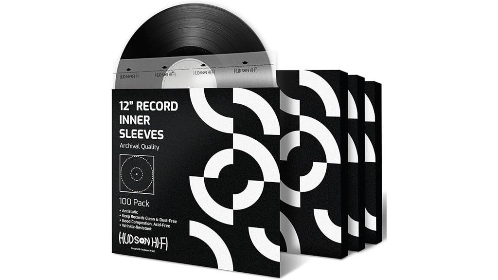 bulk anti static record sleeves