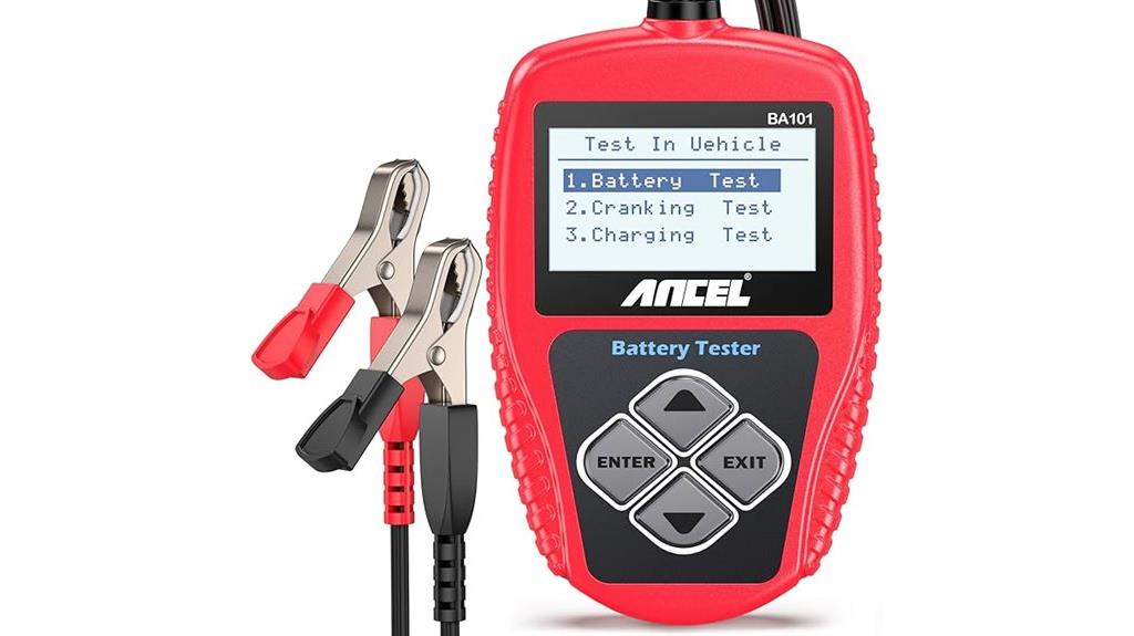 car battery and alternator tester