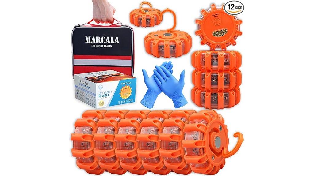 car emergency flare pack