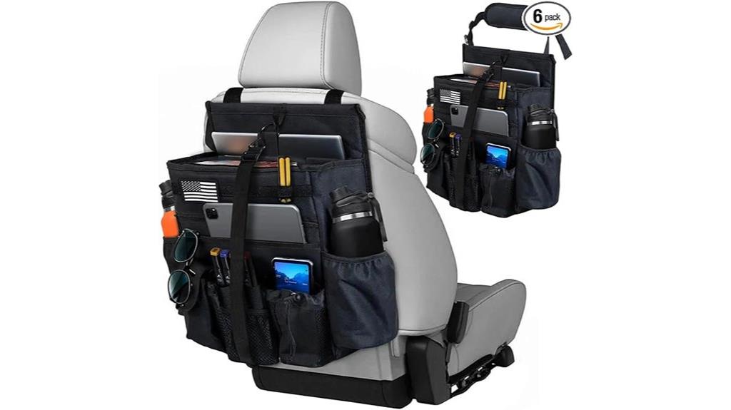 car front seat organizer