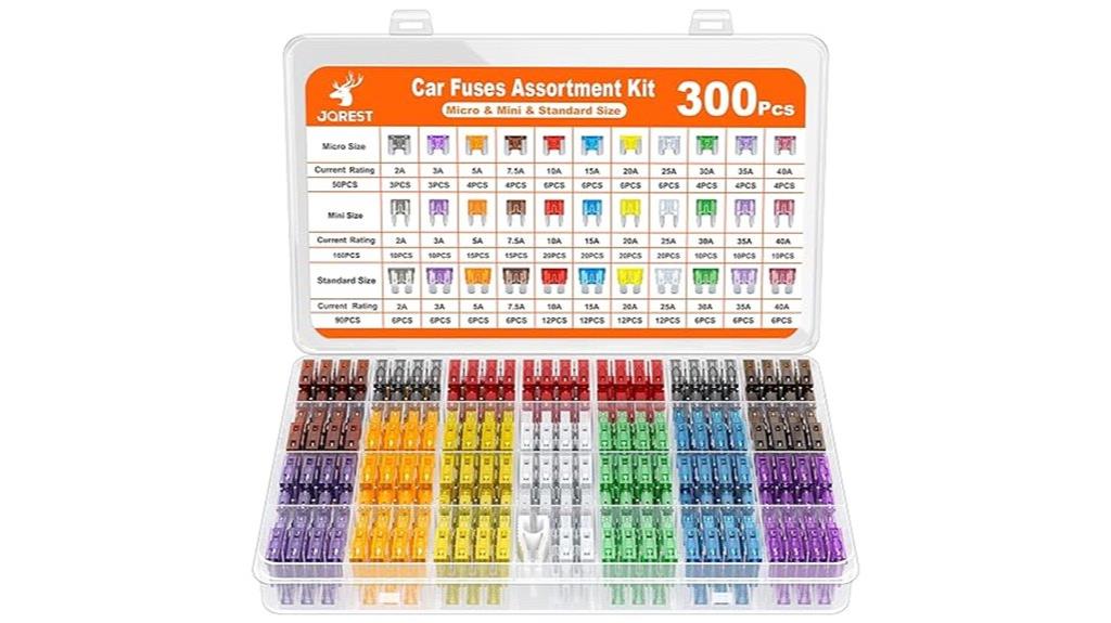 car fuse kit assortment