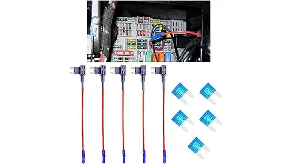 car fuse set five piece