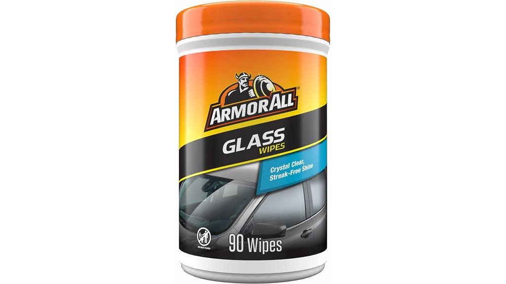 car glass wipes pack