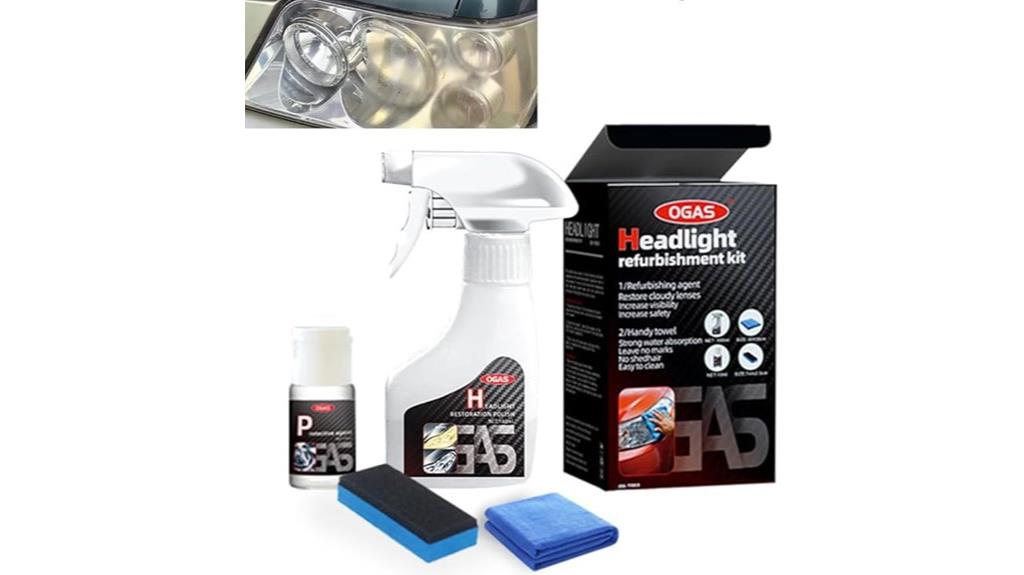 car headlamp restoration kit