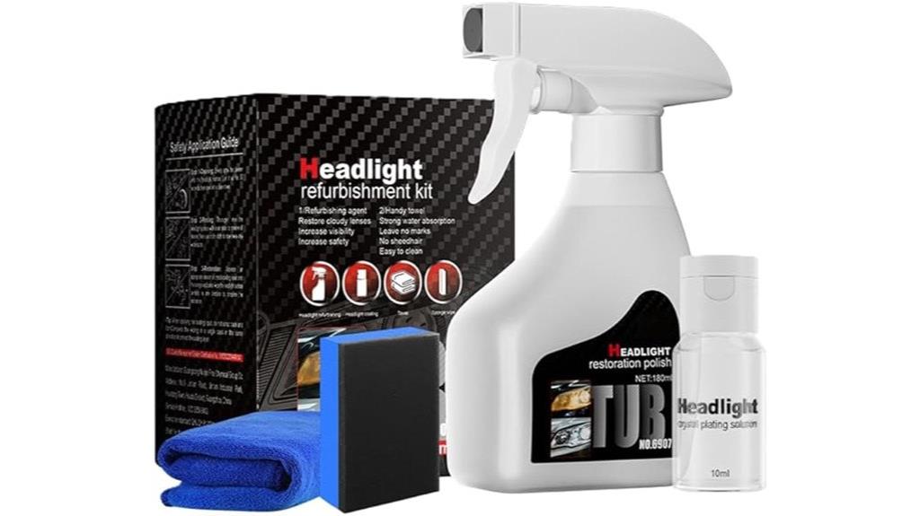 car headlight cleaning kit