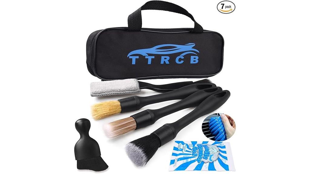 car interior cleaning brushes