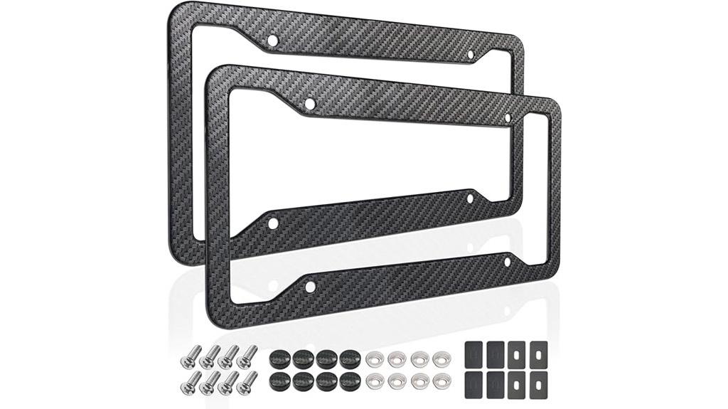 carbon fiber license plate