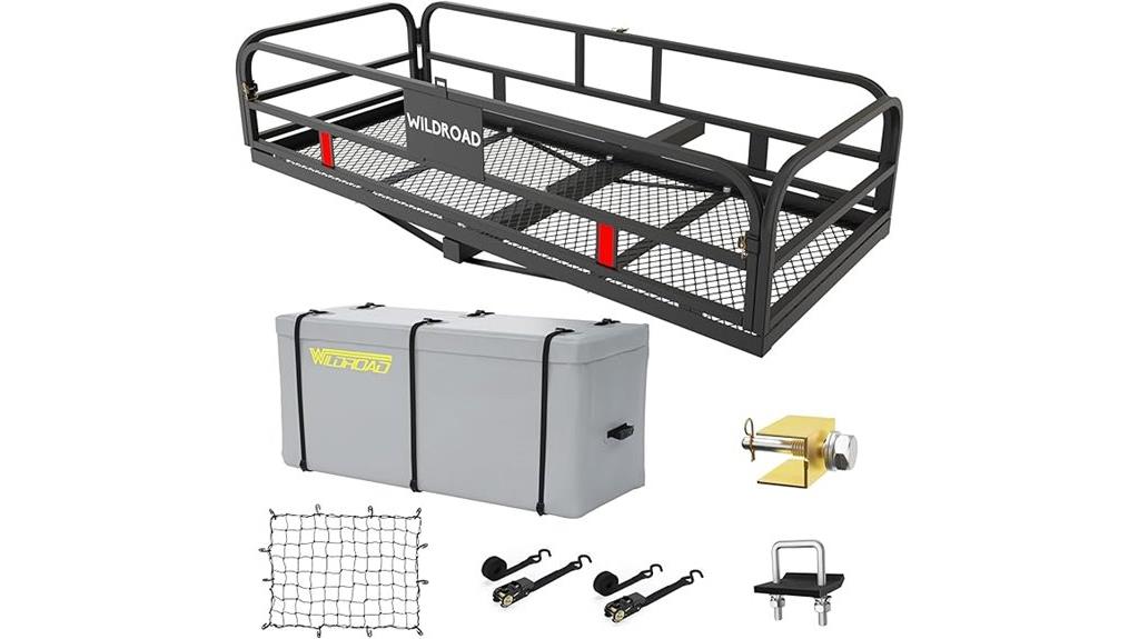 cargo carrier with waterproof accessories