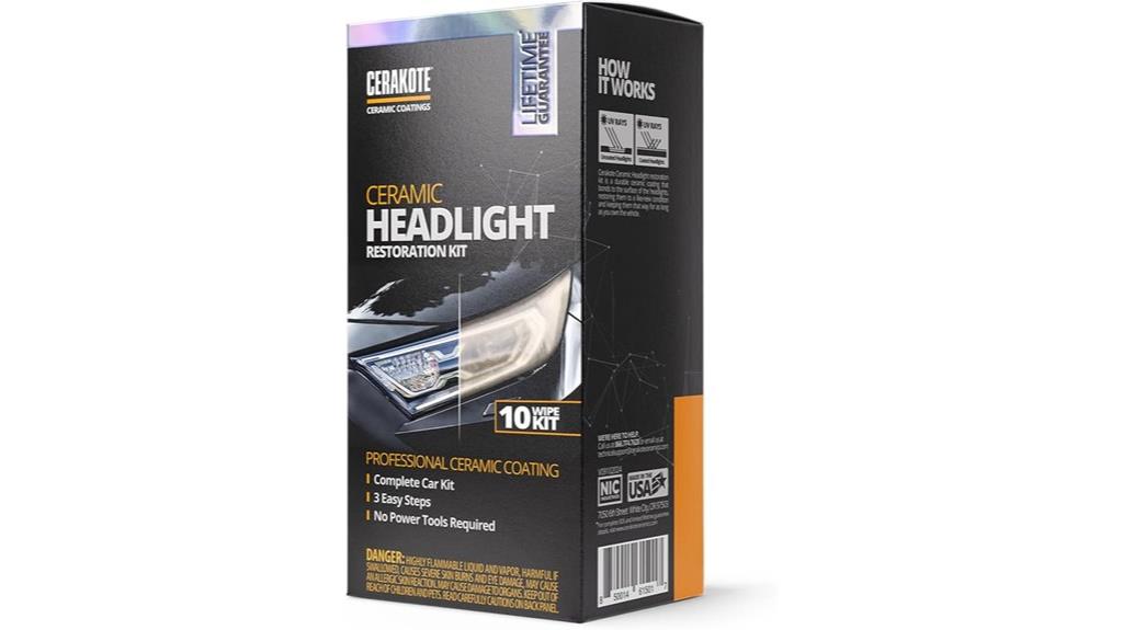 cerakote headlight restoration kit
