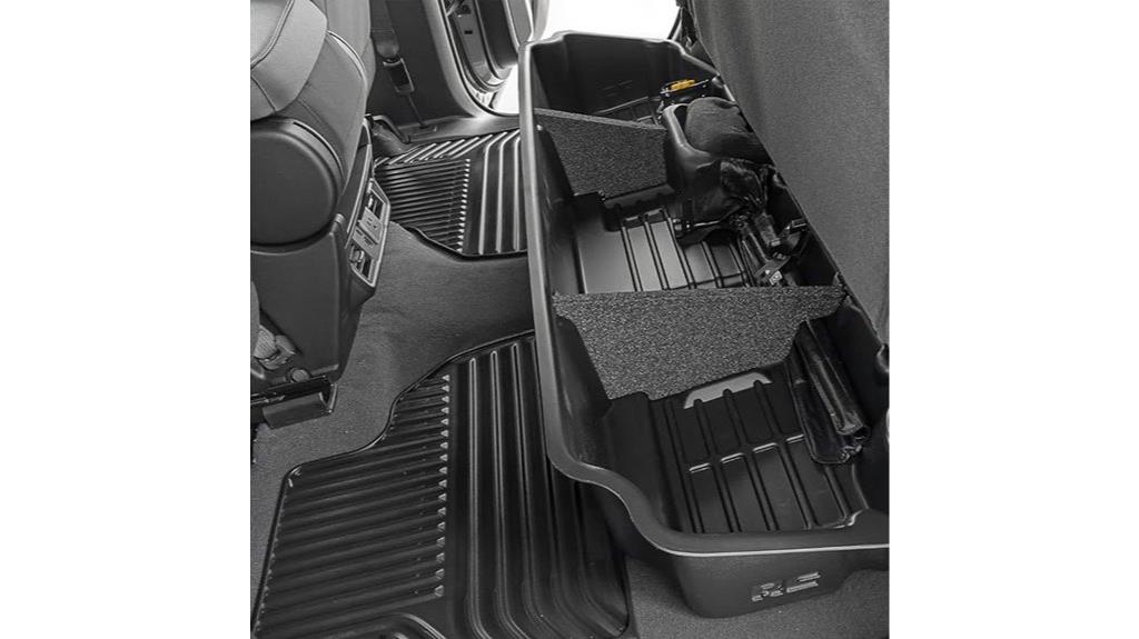 chevrolet double cab storage