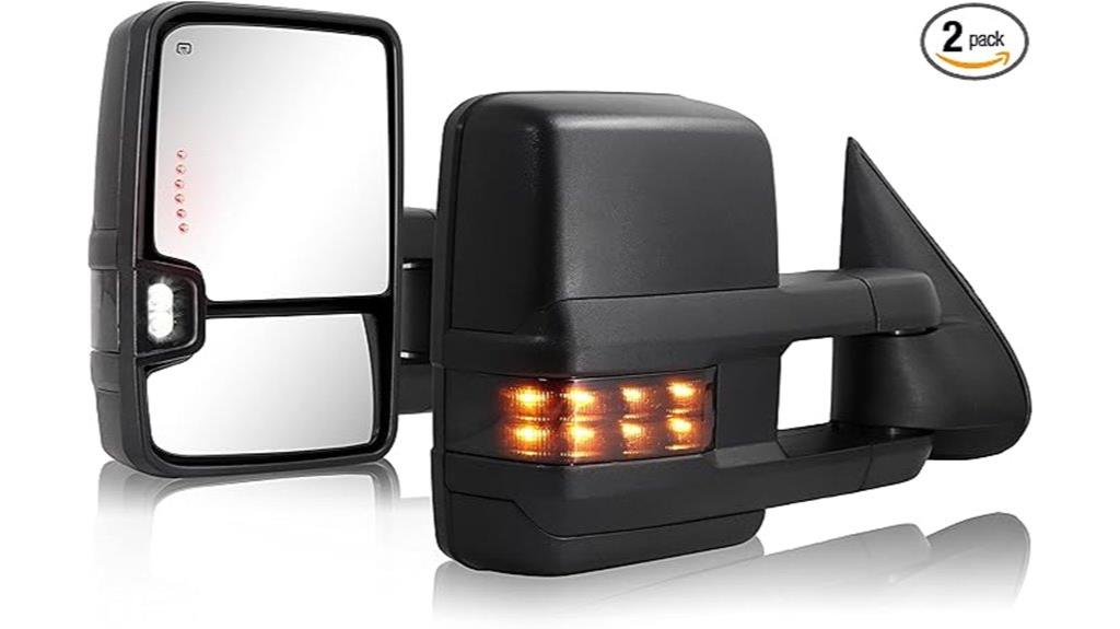 chevy silverado gmc sierra towing mirrors
