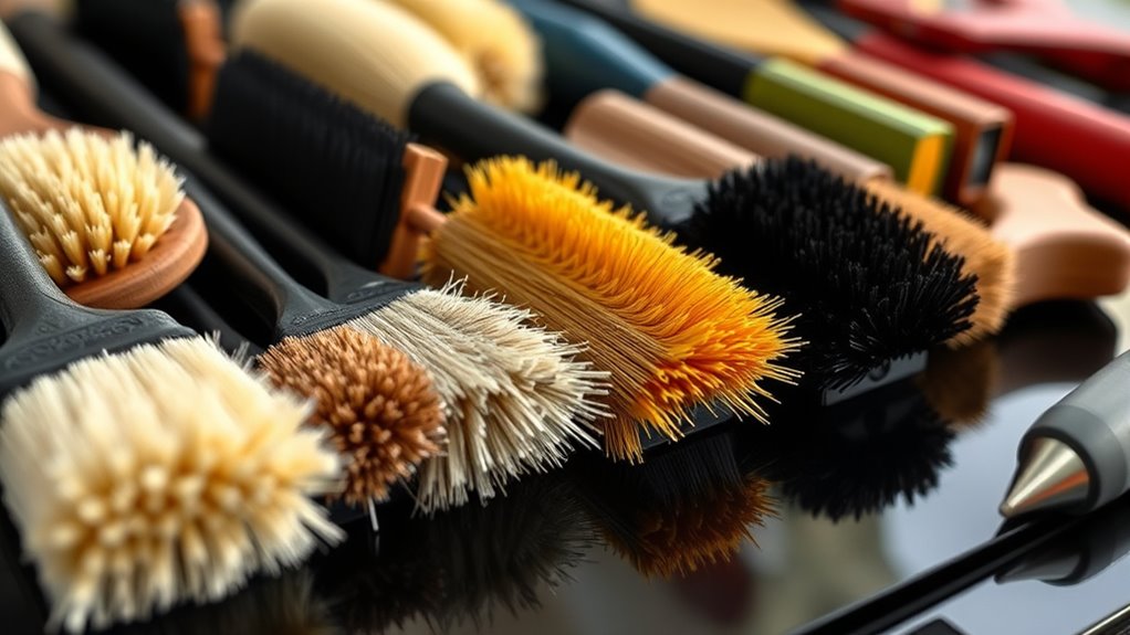 choosing effective detailing brushes