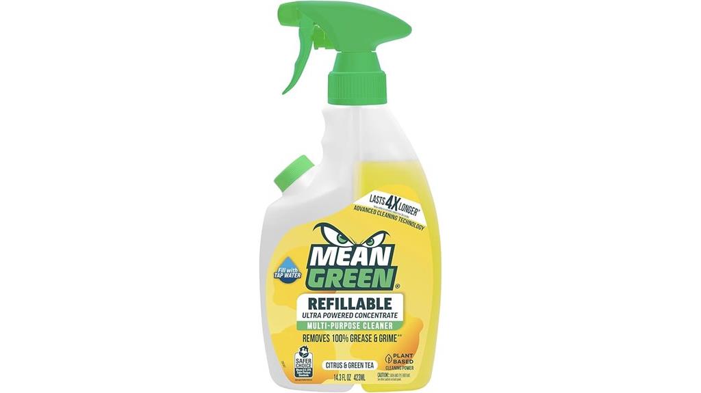 citrus green tea cleaner