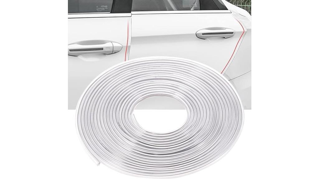 clear u shaped door guards
