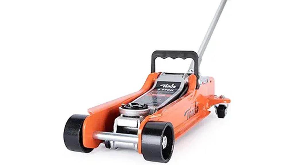 compact hydraulic trolley jack
